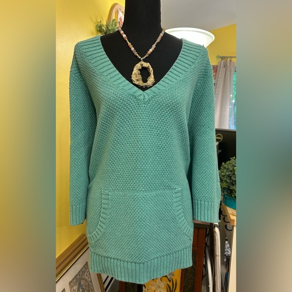 Old Navy Sweaters - Half-Sleeved Cotton Summer Sweater with Kangaroo Pocket